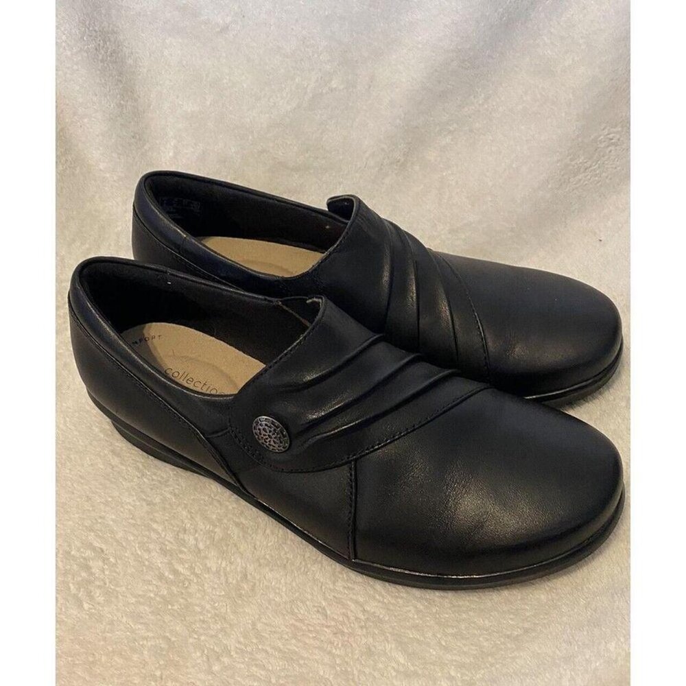 Clarks Women's Black Loafers